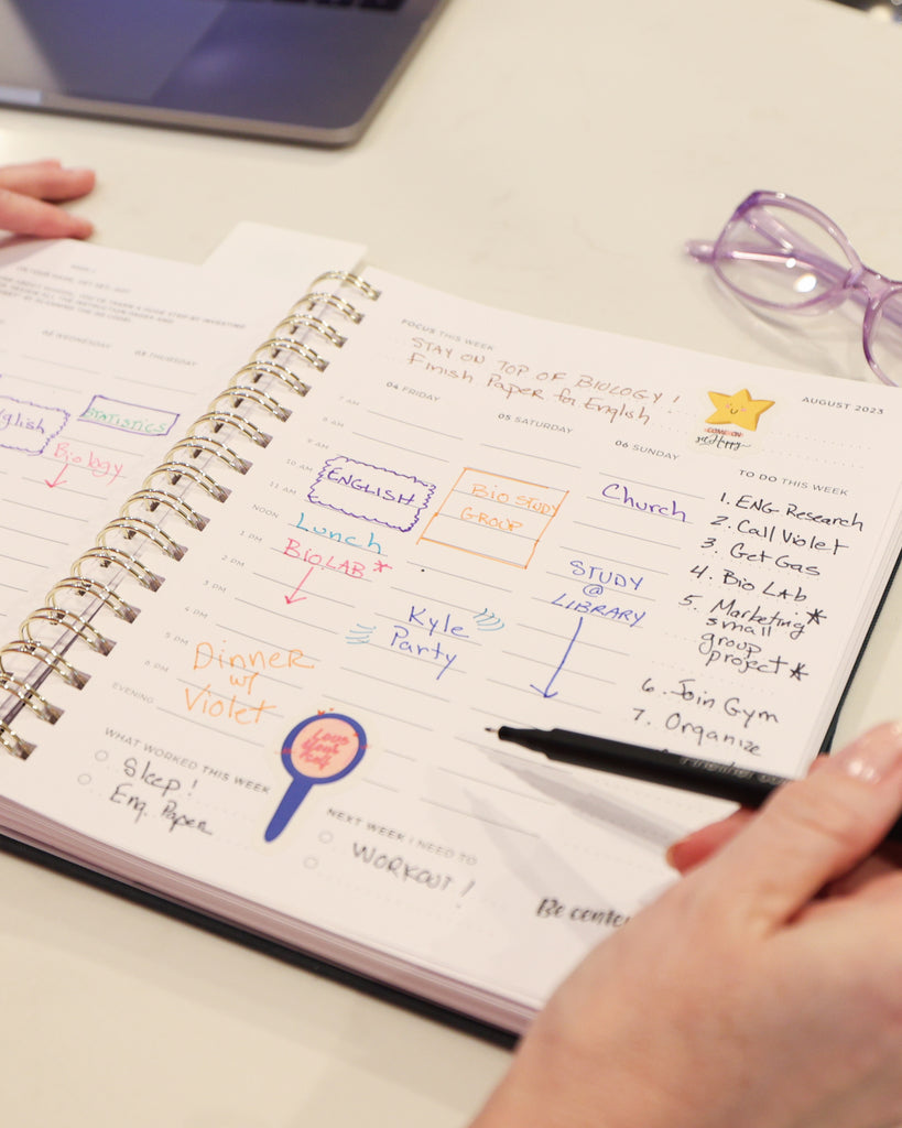 Hey Student, Here's How To Use Your Planner!